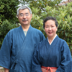 手織葛布の帯留/大井川葛布（静岡県島田市）