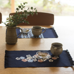 型染めの卓布 作り手 山内武志さん(山内染色工房/アトリエぬいや)静岡県・浜松市