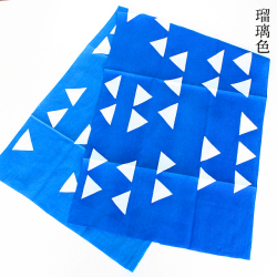 型染めの手ぬぐい<うろこ大>/山内染色工房