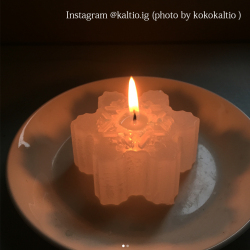 たんぽぽの綿毛/キャンドル・クラフト kaltio. 〜つくり手 鈴木有紀子さん〜