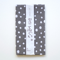型染めの手ぬぐい<水玉・小>/山内染色工房