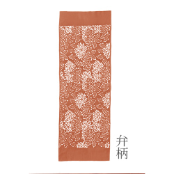 型染めの手ぬぐい<むじな菊牡丹>/作り手 山内武志さん(山内染色工房/アトリエぬいや)