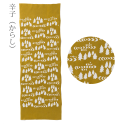 型染めの手ぬぐい あざみ> /作り手 山内武志さん(山内染色工房/アトリエぬいや)