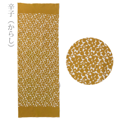 型染めの手ぬぐい 花あられ> /作り手 山内武志さん(山内染色工房/アトリエぬいや)