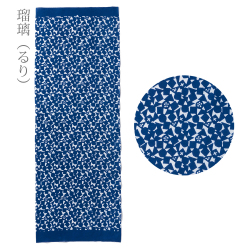 型染めの手ぬぐい 花あられ> /作り手 山内武志さん(山内染色工房/アトリエぬいや)
