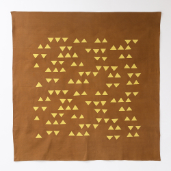 型染めの多用布 ＜モザイク＞／山内武志さん（山内染色工房・アトリエぬいや）（マルチクロス・テーブルクロス・スロー）