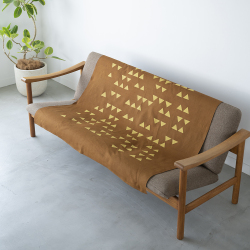 型染めの多用布 ＜モザイク＞／山内武志さん（山内染色工房・アトリエぬいや）（マルチクロス・テーブルクロス・スロー）