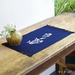 型染めの卓布 作り手 山内武志さん(山内染色工房/アトリエぬいや)静岡県・浜松市