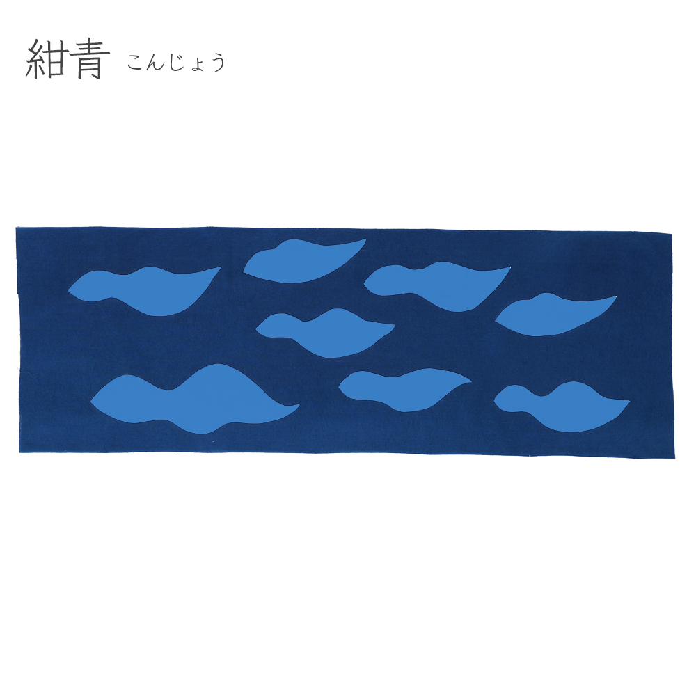 型染めの手ぬぐい＜とりくも＞