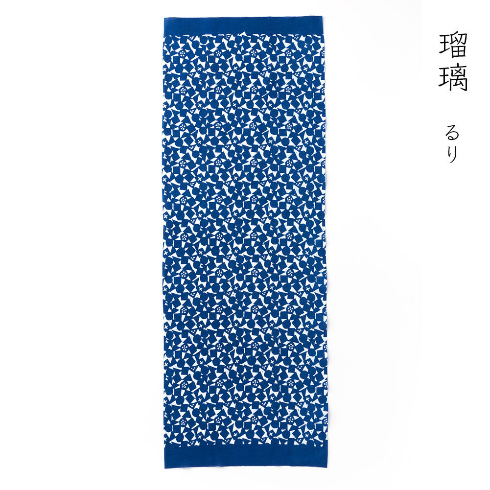 型染めの手ぬぐい＜花あられ＞